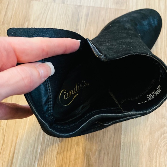 🖤Candies Black Ankle Boot🖤 - Picture 2 of 6